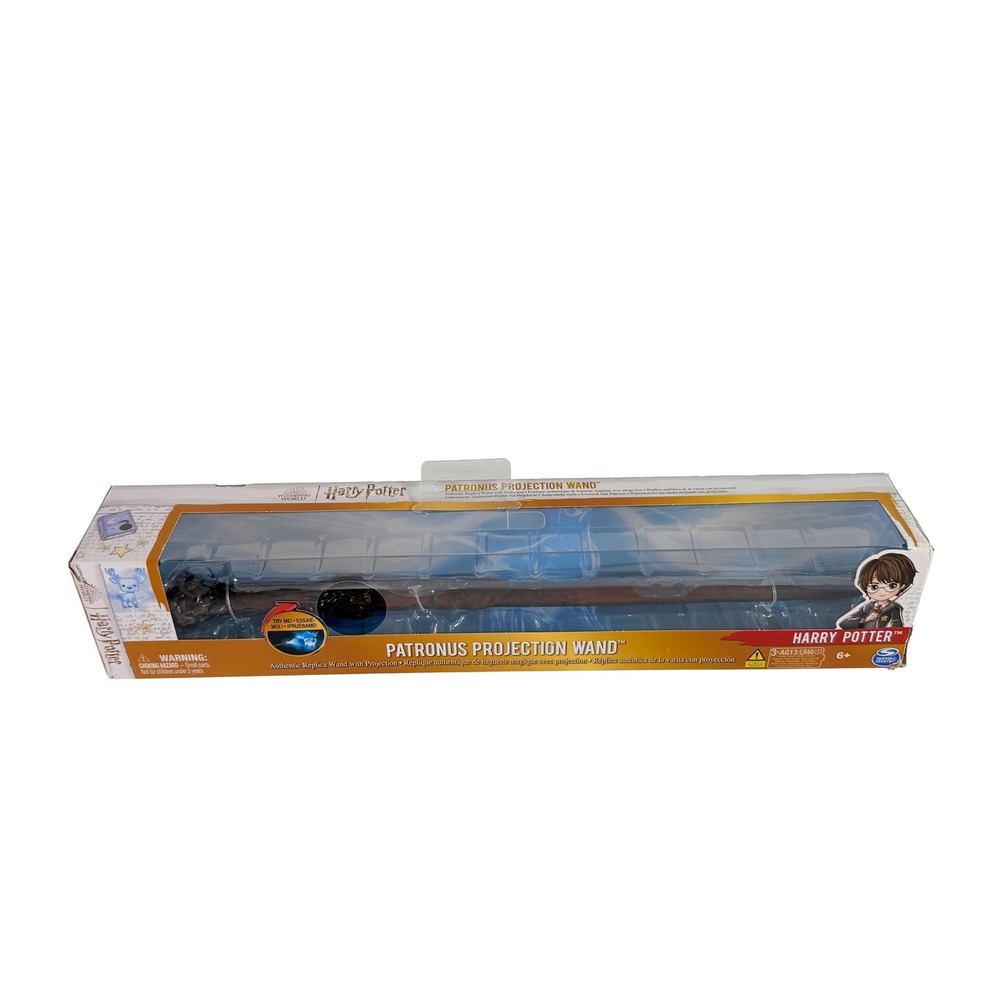 Harry Potter Patronus Projection Wand 13" Light Up Spin Master New in Box